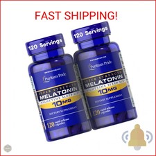 Puritan's Pride Premium Super Strength Melatonin 10mg Sleep Aid, Dietary Supplem