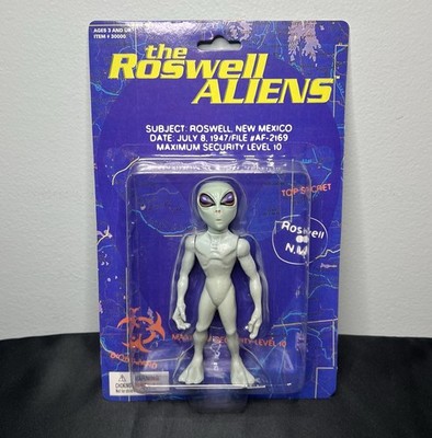 Vtg The Roswell Aliens Collectible Figure Toy 1996 Area 51 Street Players NEW
