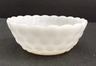 New ListingVintage Anchor Hocking Milk Glass Bubble Pattern 4.5" Small Bowl