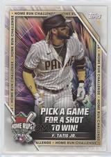 2023 Topps Series 1 Home Run Challenge Code Card Fernando Tatis Jr #HRC-9 9pd