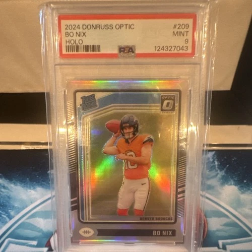 New Listing2024 PANINI DONRUSS OPTIC RATED ROOKIE BO NIX HOLO PSA 9 #209!!!