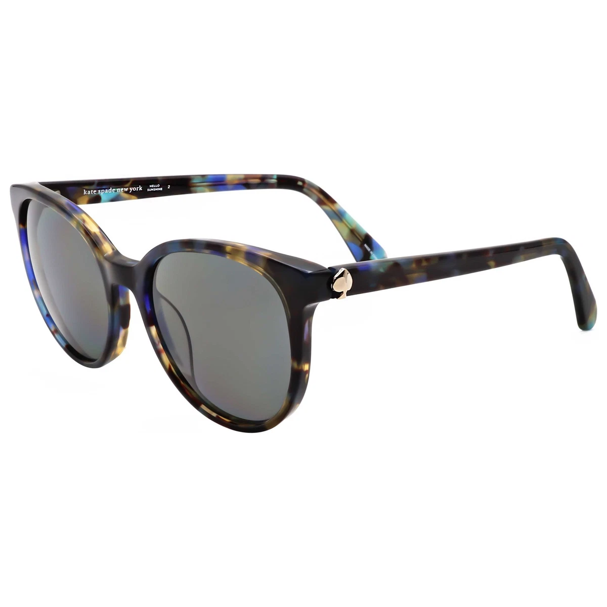 Kate Spade New York Marlah/S Cat Eye Sunglasses Blue Tortoise Hello Sunshine Kate Spade Desi/F/S Sunglasses - main image 4