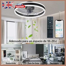 Brand New LED Ceiling Fan Light Dimmable Chandelier Lamp With Remote Control New