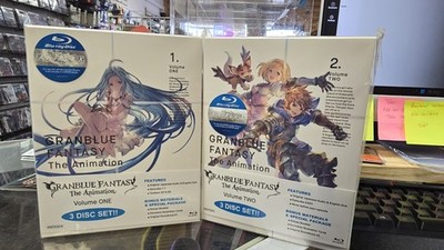 Granblue Fantasy: The Animation - Vol. 1 & 2 (Aniplex USA Release) RARE SET
