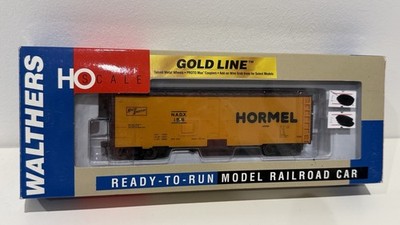 Walthers HO 932-2589 Gold Line 40' Meat Reefer HORMEL NADX Wagon Boxed