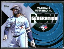 2022 Topps #GN-1 Vladimir Guerrero Jr. Generation Now Toronto Blue Jays