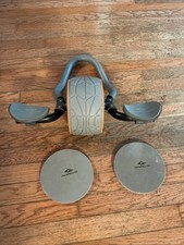 Ab Roller Wheel with Elbow Support for Full Core Fitness Workout- Coreflex 4D