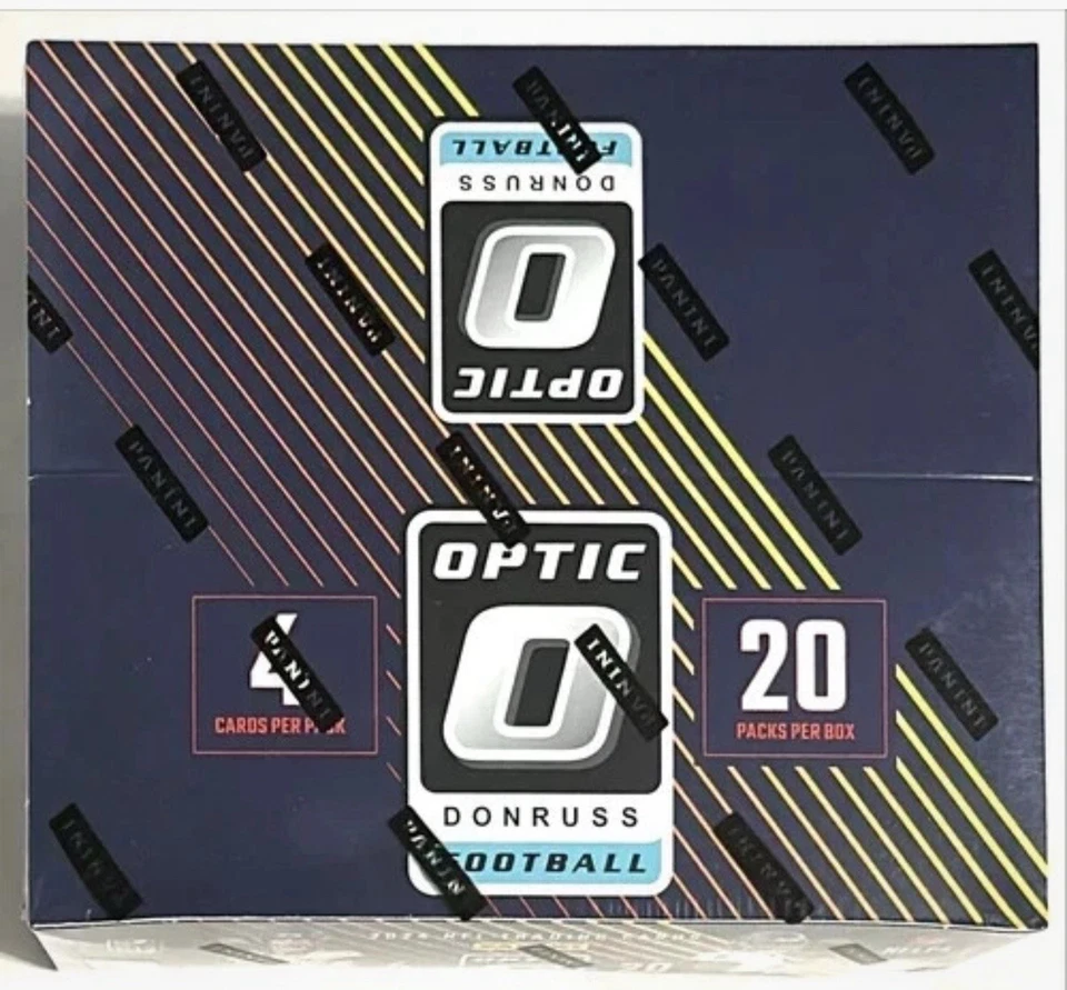 2024 Panini Donruss OPTIC Football NFL 20 PACK BOX - IN HAND DOWNTOWN UPTOWN - Image 3 of 4