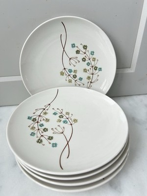 Franciscan Ware It's A Breeze Bread Plates Lot of 5 VTG Dishes MCM 6  Excellent