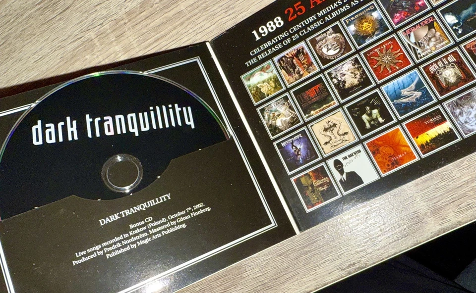 Dark Tranquillity “Character” Ltd 2CD • vg / mint • At the Gates Arch Enemy - Bild 3 von 4