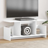 Tv-St?Nder 102 X 35 X 45 Cm Wei? Holzwerkstoff