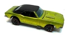 1967 Hot Wheels Redline Green Custom Camaro -Hong Kong