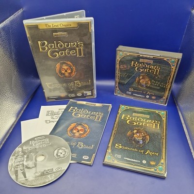 Baldur's Gate 2: Shadows of Amn & Throne of Bhaal (PC: Windows) Near Mint! 