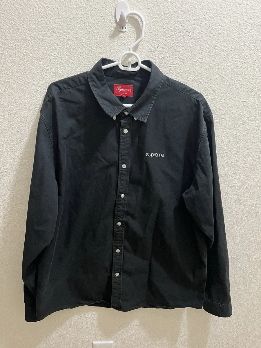 Las mejores ofertas en Supreme Negro Informal Con Botones camisas