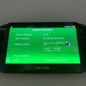 Sony PlayStation Vita The Walking Dead Handheld System Bundle with Box TESTED