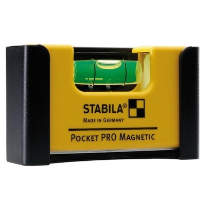 11901 Magnetic Pocket Level PRO with Holster Yellow