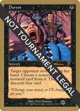 Duress - 2001 Antoine Ruel (7ED) (SB) - Light Play MTG World Championship Decks