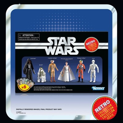 Star Wars Retro Collection Star Wars: A New Hope Episode IV 3,75 Inch Figurenset