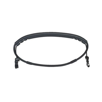 MSA 449895 Goggle Retainer,Neoprene Rubber,Black 4MC42