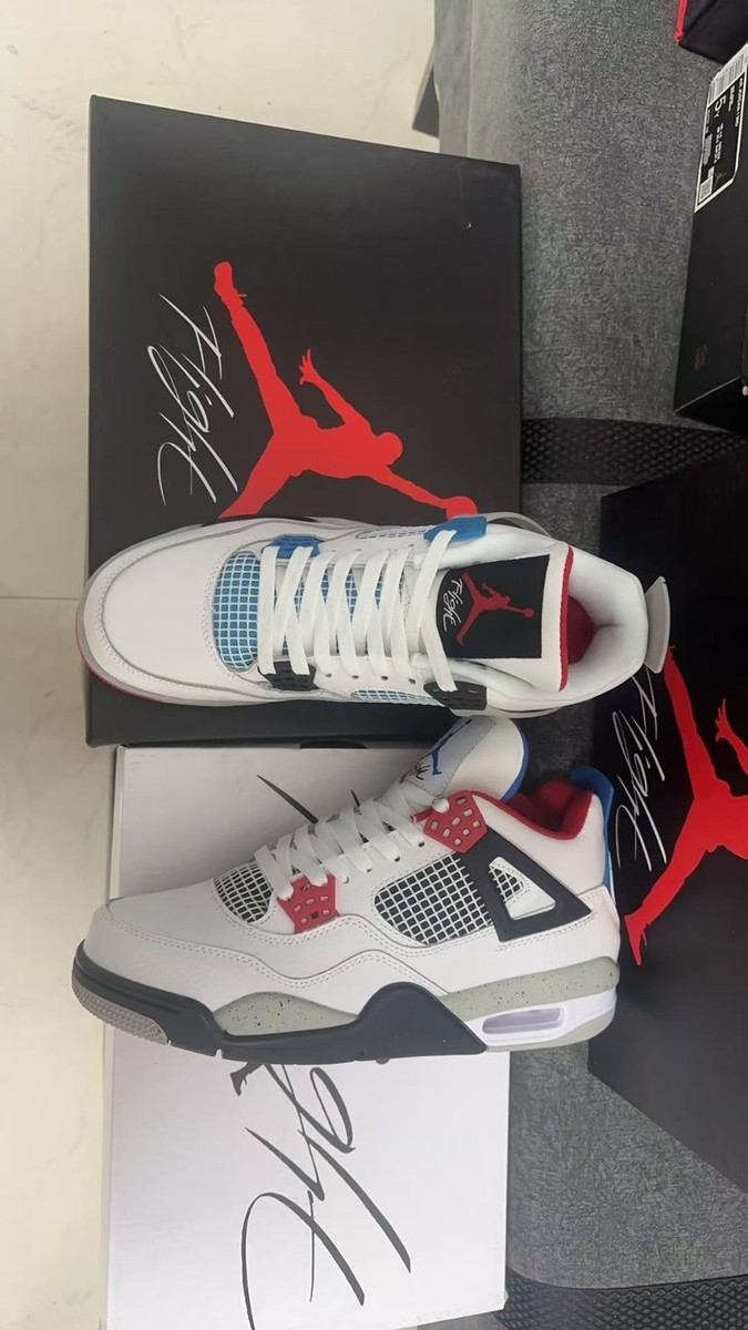Air Jordan 4 ベージュ/クリーム US 9.5 Size 9.5 - Jordan 4 Retro SE Mid What The 4 for sale online