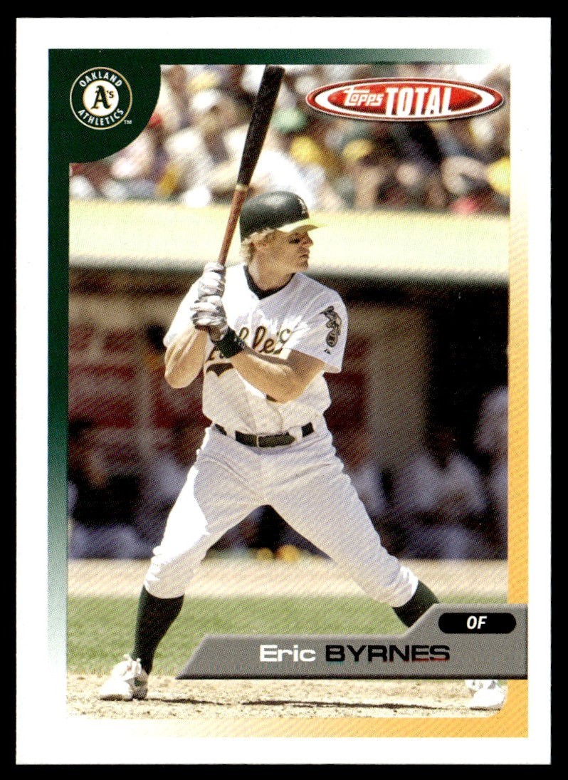 2005 Topps Total Eric Byrnes Oakland Athletics #426