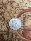 Silver 90%  1959 D  Franklin Half Dollar   TP-0584