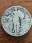 1927 D Standing Liberty Quarter *uncertified* Low Mintage