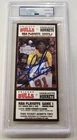 Dennis Rodman Signed 1998 NBA PLAYOFFS GAME 1 Ticket PSA Autograph GEM MINT 10