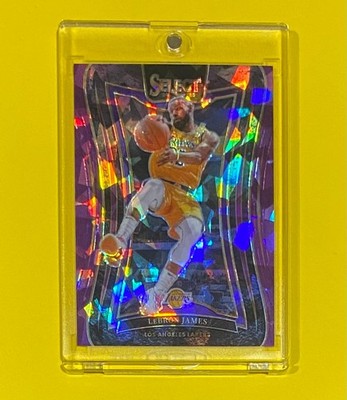 2024-25 Select LeBron James MEZZANINE PURPLE CRACKED ICE