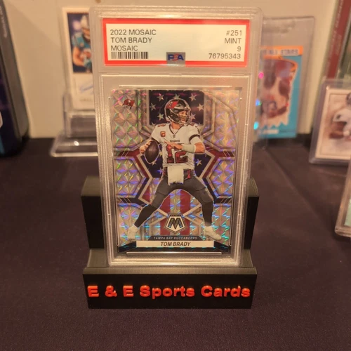 2022 Mosaic TOM BRADY #251 National Pride SILVER MOSAIC PRIZM SP Buccaneers