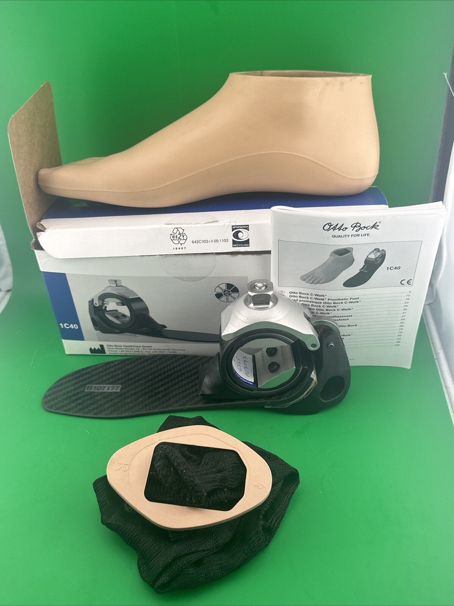 OTTOBOCK Otto Bock cwalk c-walk 1c40 prosthetic foot Max wt 165