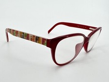 Fendi F1025 Eyeglasses FRAMES 615 red 51 16-135 Multi Color Logos H971
