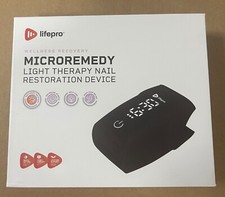 NEW Lifepro LP-MCRNL-BLK Black MicroRemedy Light Therapy Nail Treatment Device