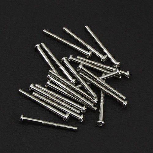 Paquete de 100 piezas Tornillos de Cabeza Redonda Montaje Pastillas Humbucking Accesorios de Guitarra - Imagen 5 de 16