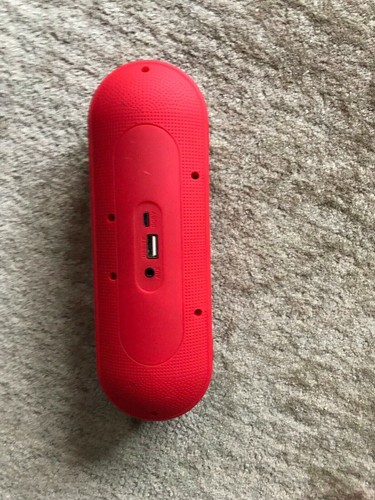 2BOOM Boom Go Wireless Bluetooth Portable Wireless Speaker Red - Picture 2 of 4