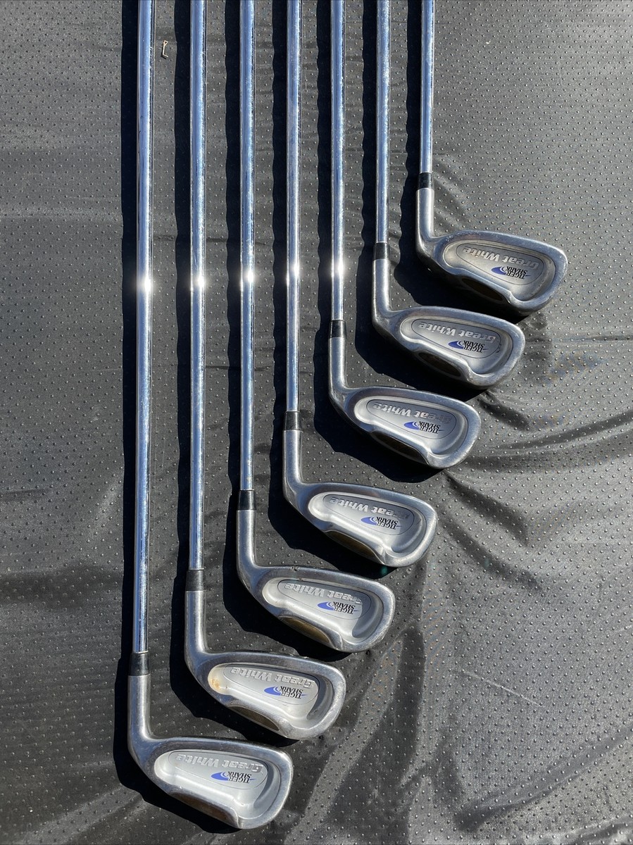 Tiger Shark Great White 7 Iron Set RH 4-9 & PW Steel Shafts
