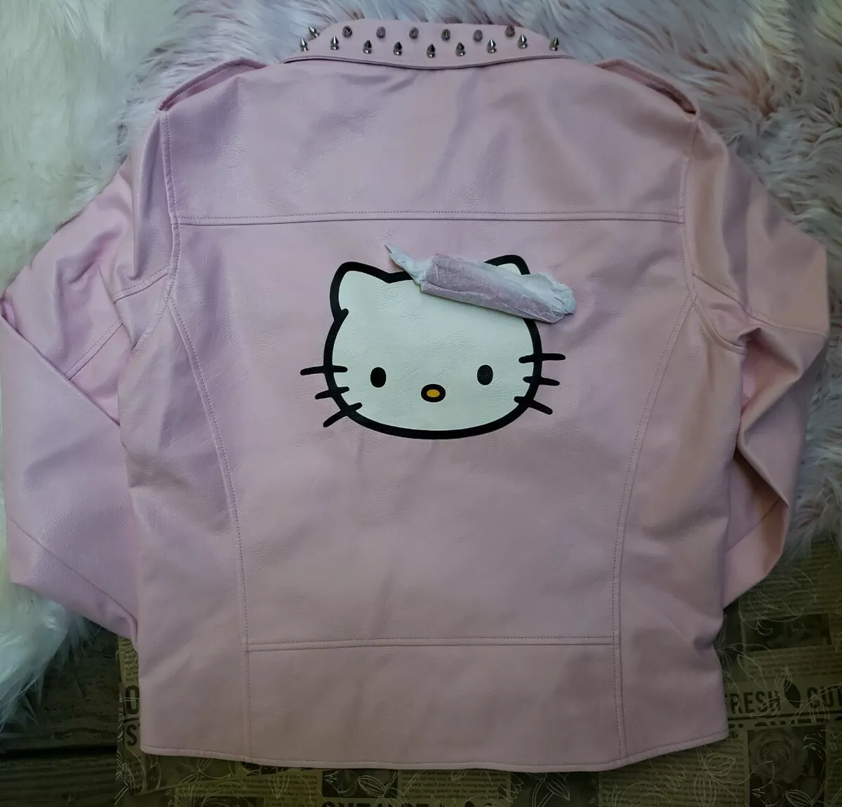 Hello kitty leather best sale jacket