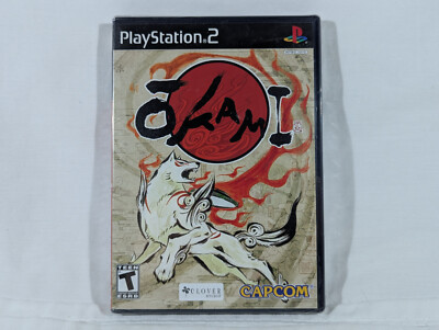 Sony PlayStation 2 PS2 Okami Capcom Black New Broken Seal Read Desc