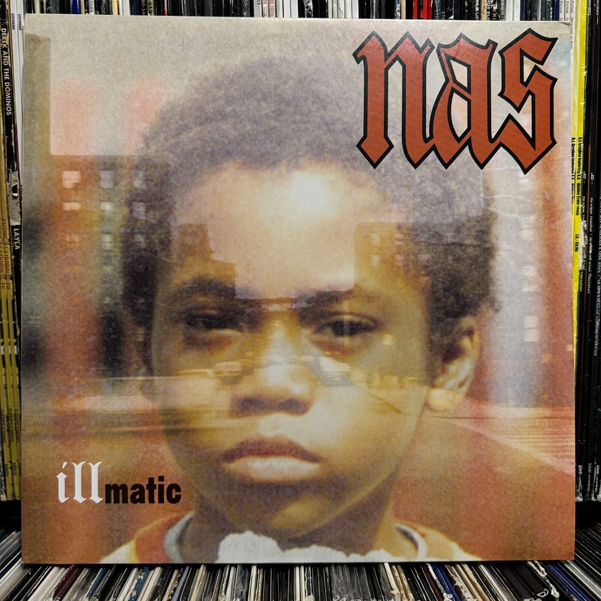 NAS - ILLMATIC (CLEAR VINYL LP) 1994 / 2021!! RARE!! DJ PREMIER +