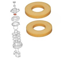 2x Front Shock Absorber Top Strut Mount Support Insulator for various Toyota