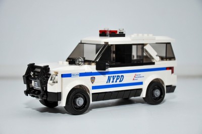 lego custom police car