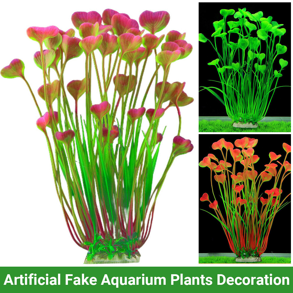 Artificial Fake Aquarium Plants Decoration Fish Tank Water Plant Grass