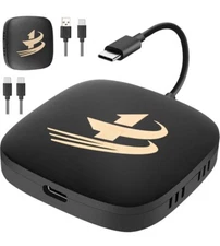 Wireless CarPlay & Android Auto Adapter – AI Box Plug & Play USB Dongle for Cars