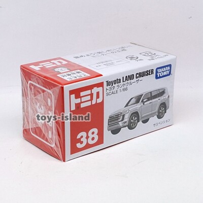 TOMICA 38 TOYOTA LAND CRUISER 1/66 TOMY 2023 MARCH NEW White pearl
