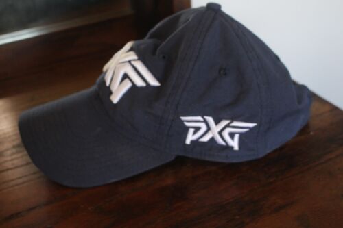 PXG New Era 9Twenty Navy Blue Hat Cap Strapback Golf Mens - Picture 3 of 6