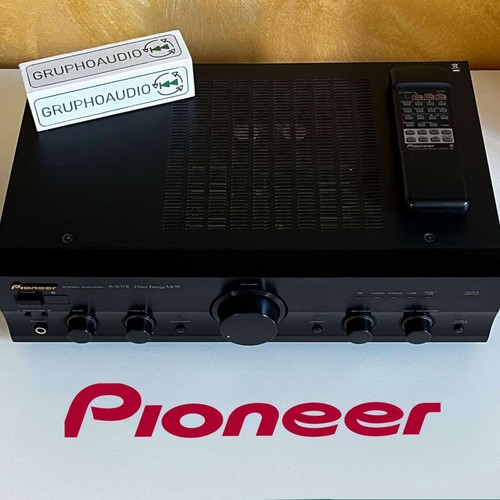 PIONEER A-307R MOSFET AMPLIFIER (WONDERFUL YOUNGTIMER!) - AMPLIFICATORE MOSFET - Foto 5 di 9