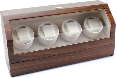 Quad Watch Winder for Automatic Watches - Japanese Motor, 12  display picture 3