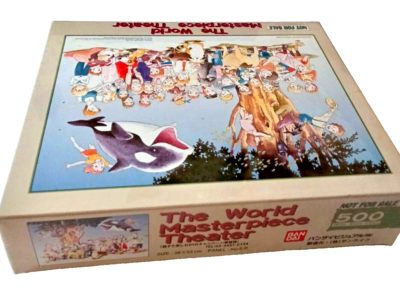 The World Masterpiece Theater 500ピース World Masterpiece Theatre, all cast. Not for sale puzzle. 500