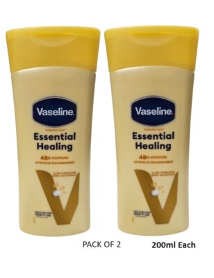 Vaseline Intensive Care Essential Healing Body Lotion 200ml 2er Pack