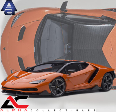 #ad AUTOART 79201 1:18 LAMBORGHINI CENTENARIO ARANCIO ARGOS PEARL ORANGE $247.00